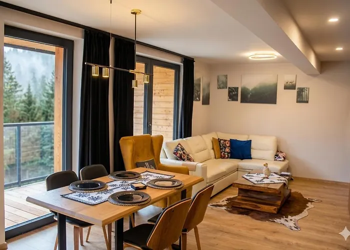 Apartament Strążyska z widokiem na Giewont Taras 25m Parking